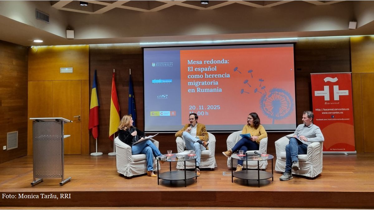 Profesores rumanos y españoles participaron en la mesa redonda «El español como herencia migratoria en Rumanía»
