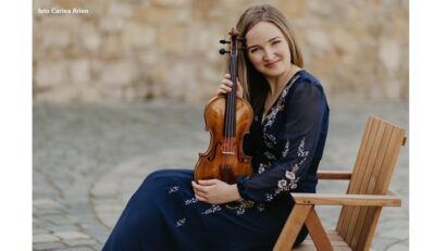 Violonista Maria Marica din Germania (foto Carina Arion)