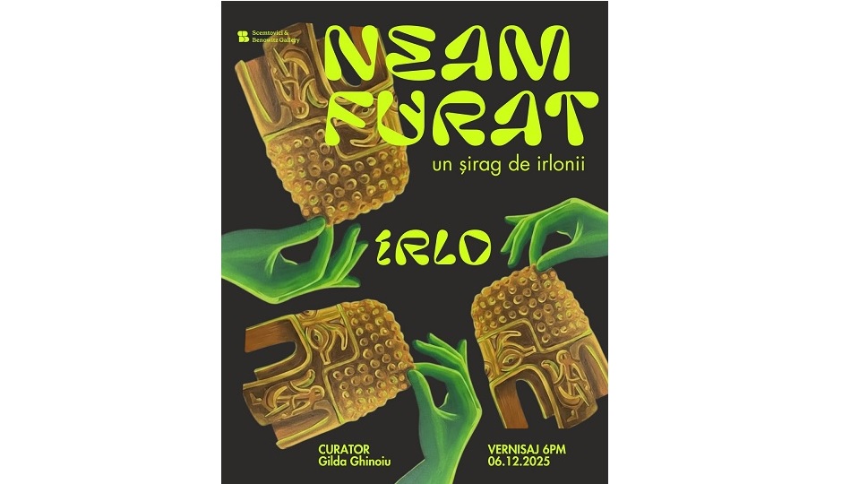 afiş expoziţia Irlo - 