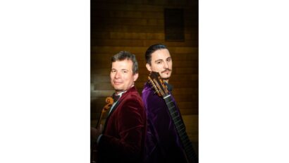 Violonistul Alexandru Tomescu și Chitaristul Clasic Dragoş Ilie duc „RAPSODIILE” lui Enescu și Gershwin, pe 6 decembrie, în Basilica Santa Cecilia din Roma/Italia