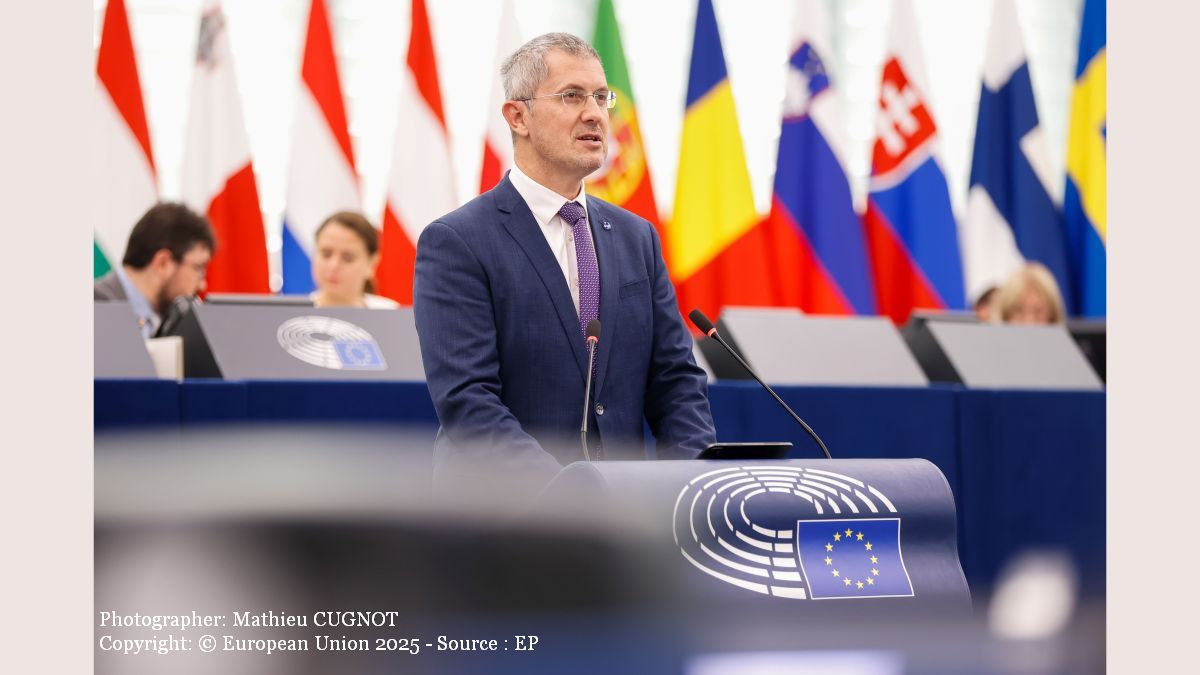 Dan Barna (Sursa foto: Photographer: Mathieu CUGNOT Copyright: © European Union 2025 - Source : EP)