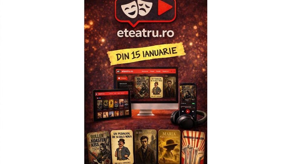 Teatrul Național Radiofonic lansează noul eteatru.ro