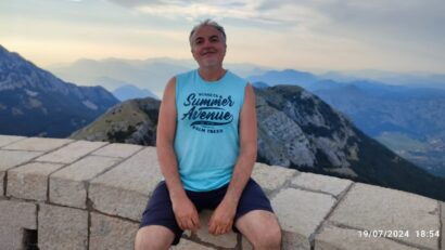 Scriitorul Ovidiu Gligu din Belgia (foto arhiva personală)