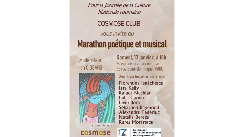 Un marathon poétique et musical à Paris
