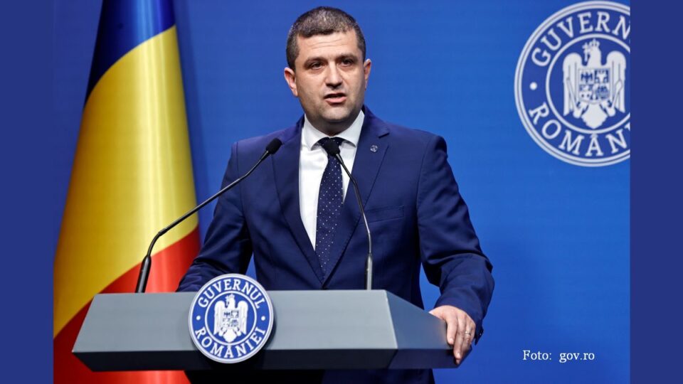 Verteidigungsminister Radu Miruță (Fotoquelle: gov.ro)