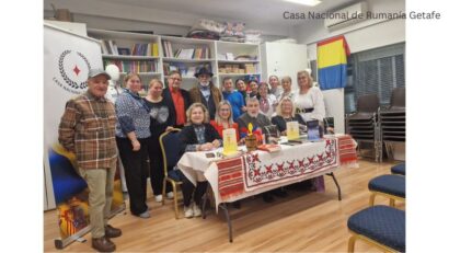 Revista y asociación de rumanos en Getafe