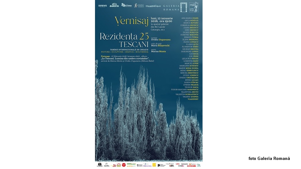 „Rezidența Tescani 2025 la Galeria Romană