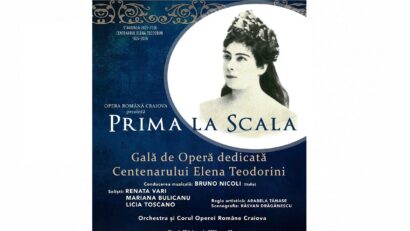 Gala lirica a Craiova nel centenario della morte del soprano Elena Teodorini