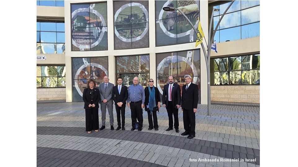 Conferință în memoria lui Elie Wiesel (foto Ambasada României în Israel)