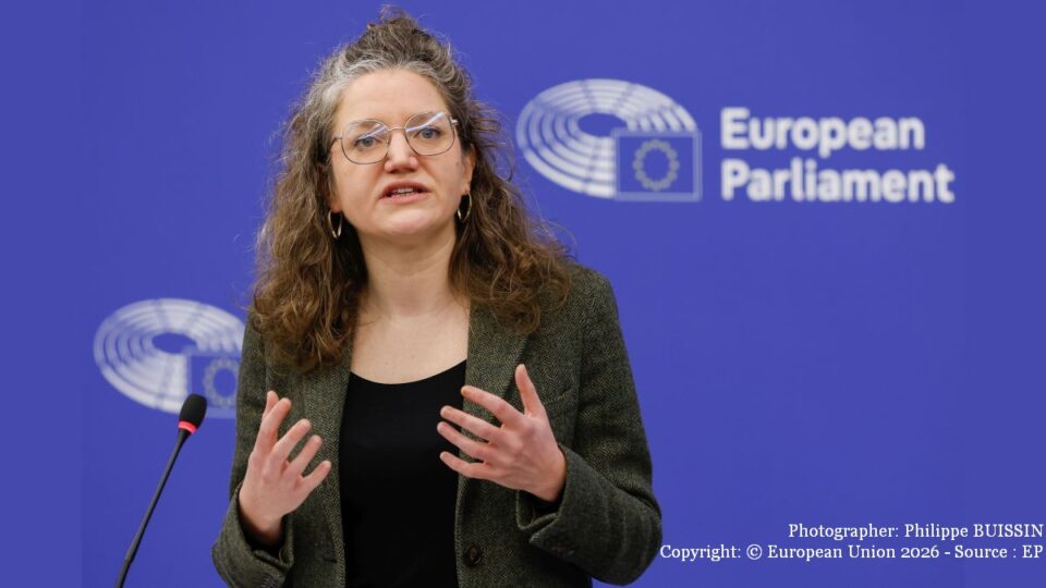Marie Toussaint (Photographer: Philippe BUISSIN Copyright: © European Union 2026 - Source : EP)