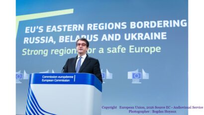 Raffaele Fitto (Copyright European Union, 2026 Source EC - Audiovisual Service Photographer : Bogdan Hoyaux)