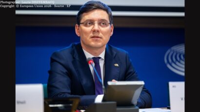 Victor Negrescu (Photographer: Laurie DIEFFEMBACQ Copyright: © European Union 2026 - Source : EP)