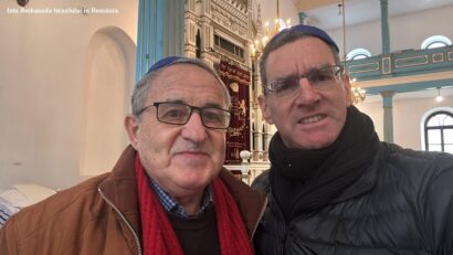 ביקור בבית הכנסת בטולצ'ה (צילום שגרירות ישראל ברומניה)
