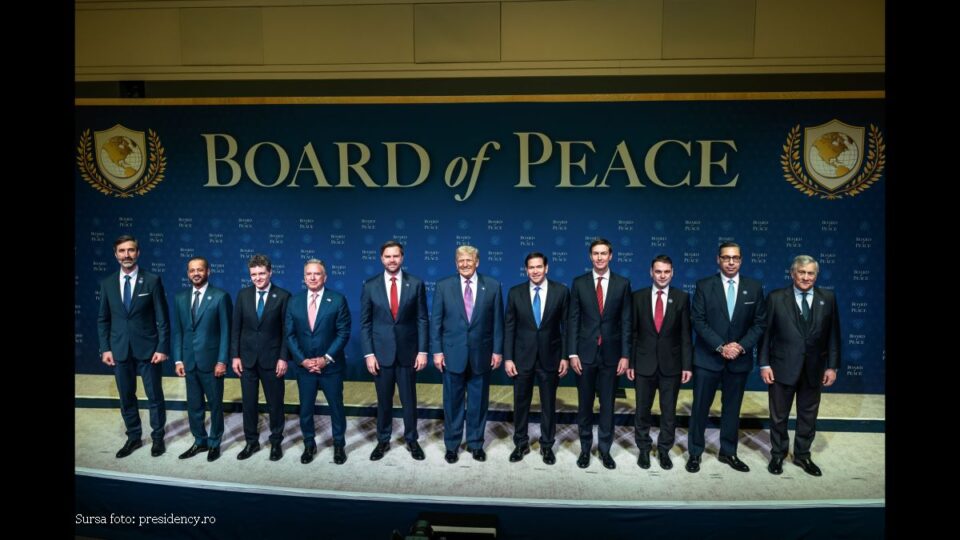 Presedintele Nicusor Dan a participat la  Consiliul Păcii (Board of Peace)