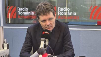 Președintele Nicușor Dan, la RRA (Foto: Facebook / Alexandru Dolea