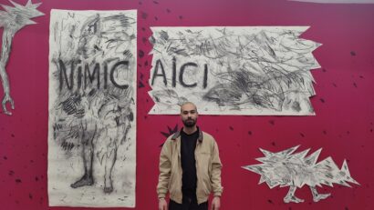 Artistul vizual Denis Nanciu (foto RRI)