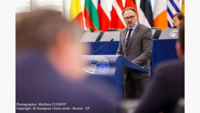 Dan Jørgensen (Photographer: Mathieu CUGNOT Copyright: © European Union 2026 - Source : EP)