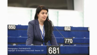 Georgiana Teodorescu (Photographer: Fred MARVAUX Copyright: © European Union 2026 - Source : EP)