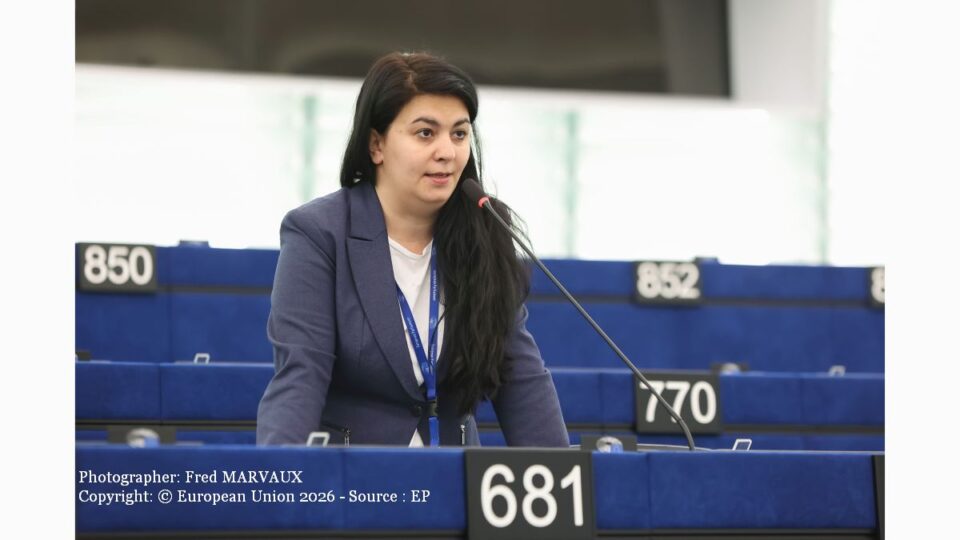 Georgiana Teodorescu (Photographer: Fred MARVAUX Copyright: © European Union 2026 - Source : EP)