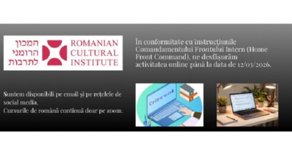 foto: ICR Tel Aviv nu are program cu publicul (foto ICR Tel Aviv)