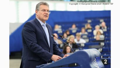 Maroš Šefčovič (Foto: Photographer: Alain ROLLAND Copyright: © European Union 2026 - Source : EP)