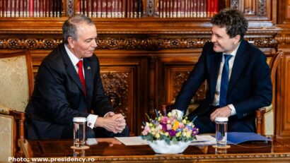 Президент Румунії та новий посол США в Бухаресті (фото www.presidency.ro)