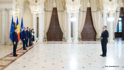 Președintele României, Nicușor Dan și ambasadorul SUA, Darryl Nirenberg (foto: presidency.ro)