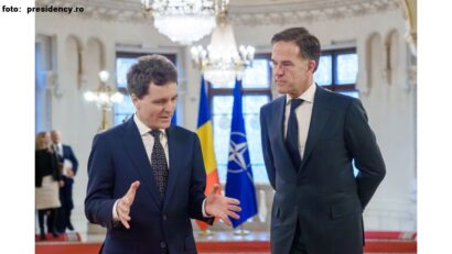 Никушор Дан и Марк Рютте (foto: presidency.ro)
