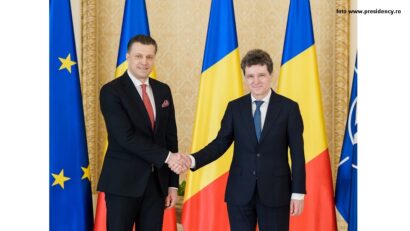 Noul Ambasador al Republicii Moldova în România a prezentat scrisorile de acreditare Președintelui României (foto: www.presidency.ro)