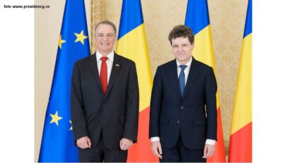 Preşedintele României şi noul ambasador al SUA la Bucureşti (foto www.presidency.ro)