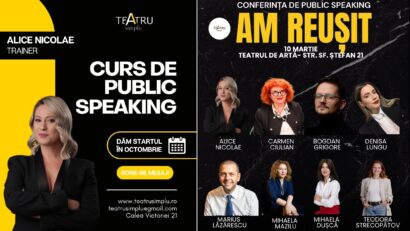 Public Speaking with Alice Nicolae