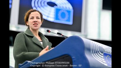 Roxana Mânzatu, vicepreședintă a Comisiei Europene (Photographer: Philippe STIRNWEISS Copyright: © European Union 2026 - Source : EP)