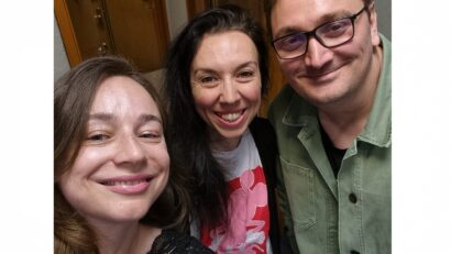 La actriz Ruxandra Oancea y el director de escena Mario Mocanu, entre Rumanía y España