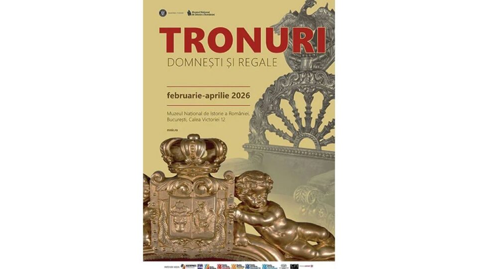 O nouă expoziție tematică la MNIR - „Tronuri domnești și regale”