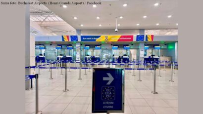 Timpi de așteptare mai mici la controlul de frontieră pe Aeroportul Internațional „Henri Coandă” București