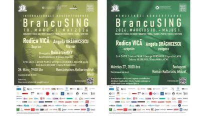 Turneul internațional BrancuSING ajunge la Viena și Budapesta