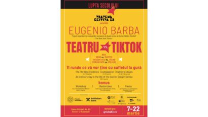 Evenimente dedicate regizorului Eugenio Barba la Teatrul Grivița 53