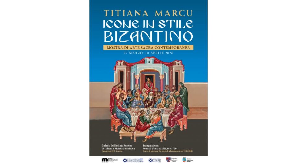 “Icone in stile bizantino” di Titiana Marcu, mostra d’arte sacra contemporanea a Venezia (fonte: icr.ro/venetia)