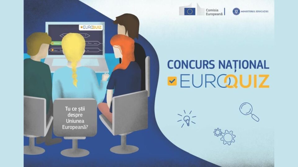 Concurs Euro Quiz (Sursa foto: Reprezentanța Comisiei Europene la București )