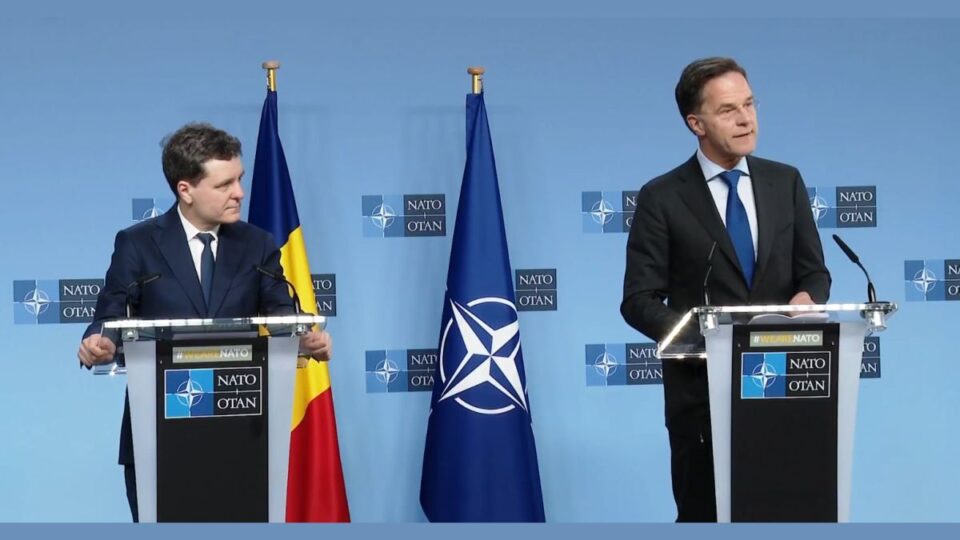 Nicuşor Dan şi Mark Rutte