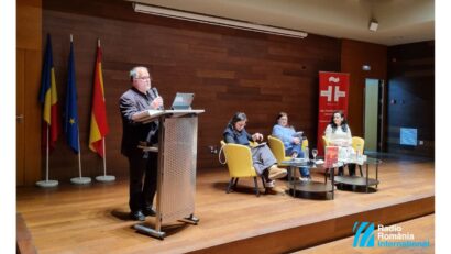 Tarde dedicada a la escritora Almudena Grandes en Bucarest