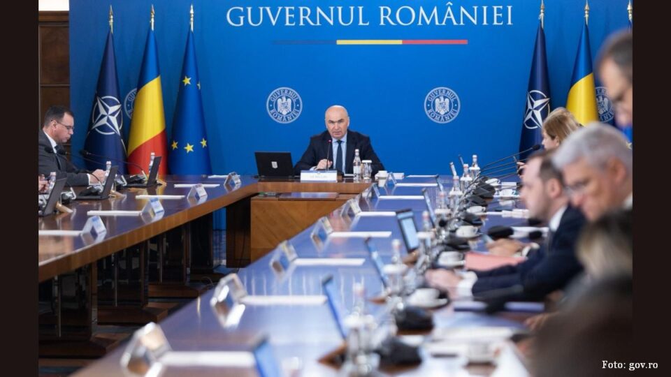 Riunione del governo Ilie Bolojan (foto: gov.ro)