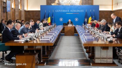 Іліє Боложан на засіданні уряду (Foto: gov.ro)