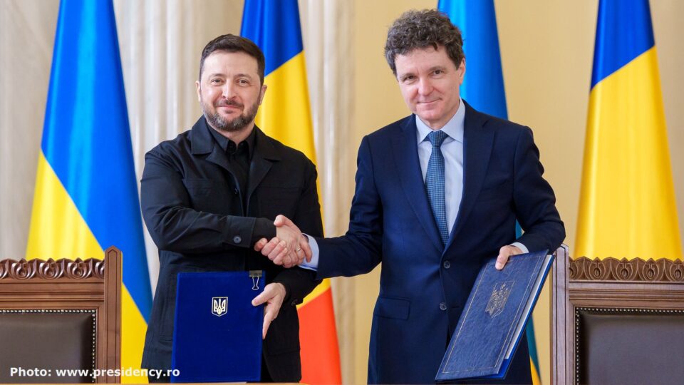 Нікушор Дан і Володимир Зеленський