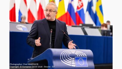 Vasile Dîncu (Photographer: Fred MARVAUX Copyright: © European Union 2026 - Source : EP)