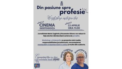 Din pasiune spre profesie