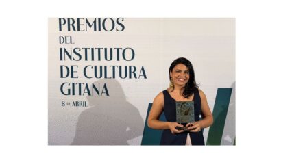 Alina Șerban premiată de Institute of Gypsy Culture din Madrid