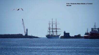 Velierul Mircea - marş transatlantic (foto: Redacţia Media a Forţelor Navale Române)