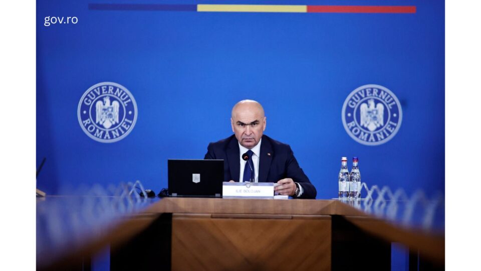 Premierul Ilie Bolojan / Foto: gov.ro