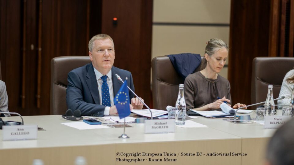 Michael McGrath, vizită in Republica Moldova (©Copyright European Union / Source EC - Audiovisual Service Photographer : Ramin Mazur)